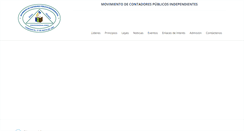 Desktop Screenshot of movimientocp.org